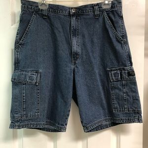 Men’s Jean Cargo Shorts